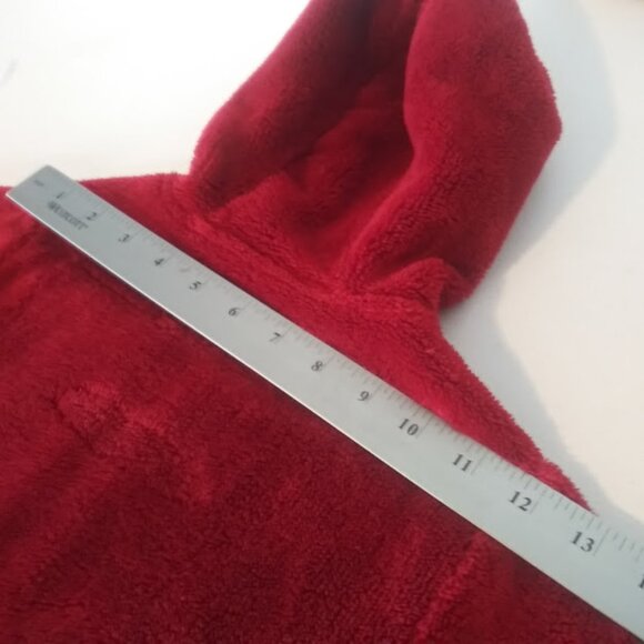 Wonder Nation girl's size XS (4-5) red/burgundy hoodie jacket - Picture 8 of 10